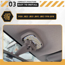 FüR  Jimny JB23 JB33 JB43 JB53 1998-2018 Innen Leuchten Dome Karte Dach Beleuchtung LED Leselampe Canbus Birnen