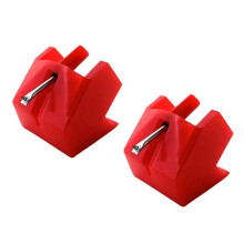 2pcs Needle Stylus for ST29D, ST55D, ST57D Fisher MT30, ST290 N15C, N51D Cartridge Turntable Phonograph