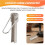 Security Shield Remove Tool, F Connector Coax Security Key Shield Adapter Gripverktyg för Koaxialkabel 2