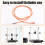 1Pc for  3D Printer Accessory Print  Signal Cable for Kobra3 Max,3D Printer Accessories 3