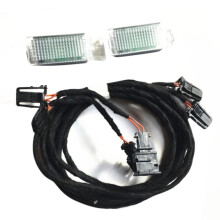 LED Vano Piedi Luce Piede Lampada Cavo Cablaggio per B7 B8 CC 7 MK7 7.5 MK2 5GG947409