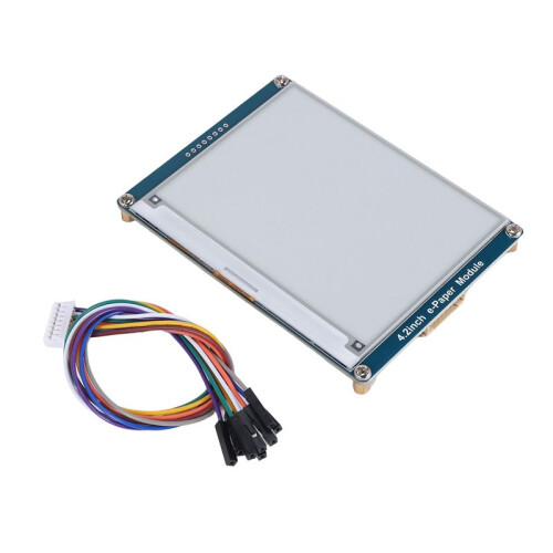 Waveshare 4,2 Inch E-Ink Display Module voor Raspberry Pi 4 B E-Paper Module