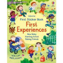 First Sticker Book First Experiences by Jessica Greenwell Paperback Bo