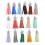 120 PCs Acrylic Keychain Blank Tassel Pendant Set Includes Rectangular Transparent Acrylic Keychain 2