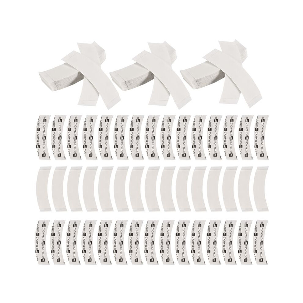 Unisex 72Pcs/Lot Ultra Hold Wig Double Sided Tape Strong Adhesive Hair System Extension Strips For Toupees/Lace Front Wig Film