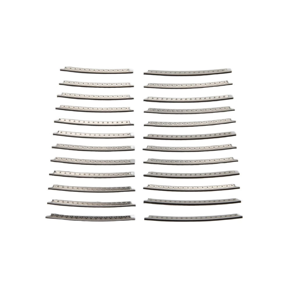 24Pcs/ Set Stainless Steel Guitar Fret Wire 24 Fingerboard Frets 2.7Mm For Acoustic Guitar Parts 4713282754665