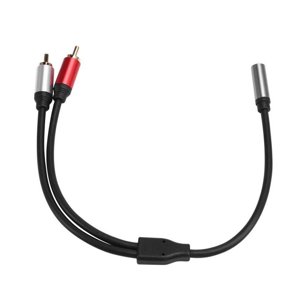 Rca Cable 2Rca Male To 3.5Mm Female Audio Aux Cable 3.5Mm Jack Rca Cable For Mp3 Phone Home Theater Dvd 2Rca Audio Cable Gold 6033963020499
