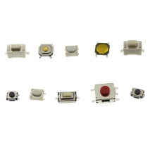 250Pcs Car Remote Control Key Repair Small Tactile Push Button Switches Component Package Micro-Switches