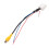 16 Pin Car Rear View Camera Adapter Cable Parking Backup Camera Video Cable Adapter Navigation DVD Reverse Camera Adapter Cable Plug for  Camry 1