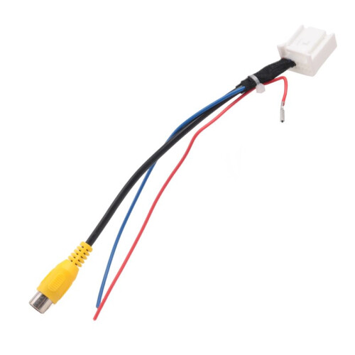 16 Pin Car Rear View Camera Adapter Cable Parking Backup Camera Video Cable Adapter Navigation DVD Reverse Camera Adapter Cable Plug for  Camry