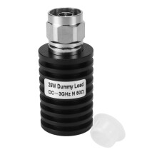 2X RF Coax 25W N Male Connector Small 50 Ohm -3GHz , Dummy Load Plug
