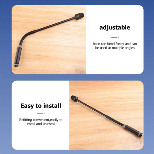 Professional Dynamic DJ Microphone for Mixer Dedicated Disc Shouting Microfone KTV Bar Gooseneck DJ Mic 2