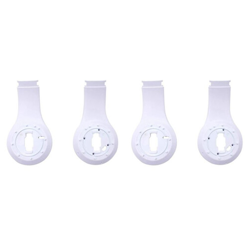 2 Pair Earphone Inner Shell Replacement for  Studio 3.0 Wireless Headphones Repair Parts White
