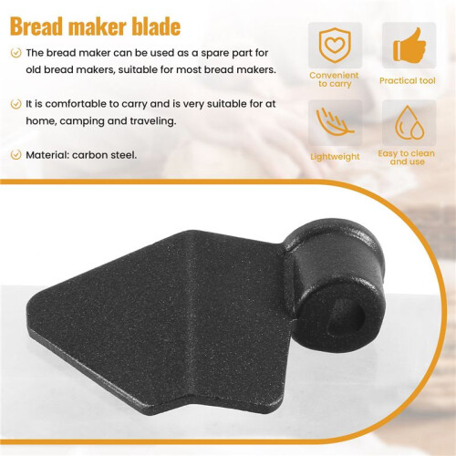 Bread Baking Machine Paddles Kneading Hooks, Stainless Steel Kneading Blade for Bread Baking Machines 2