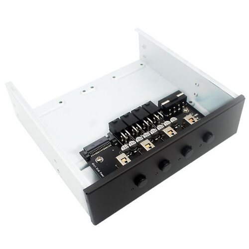 4 Way Hard Disk Selector Controller Hard Drive Power  Module for Desktop Computer Support 2.5/3.5 Inch  HDD