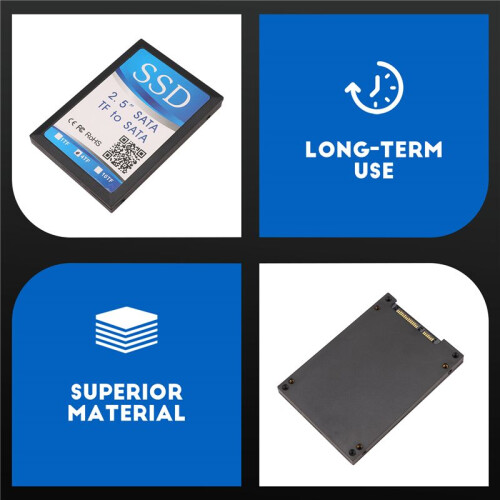 2.5 Inch 4 TF to  Adapter Card, Self-Made SSD Solid State Drive, For Micro- to  Group  Card 2