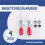 4Pcs Quick Release Toggle Clamp GH-201 Antislip Horizontal 59Lbs Holding Capacity for Machine Operation, Woodworking 3