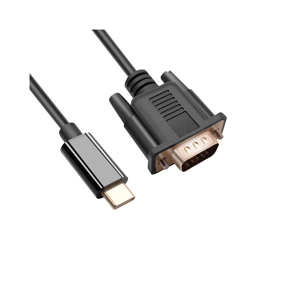 Usb C To Vga Cable 5.9 Feet/1.8M, Usb Type C To Vga Cable, Suitable For Usb 3.1 Devices-Suitable For Etc. 6031503461955