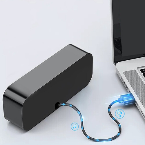 Draagbare USB-Computerluidspreker Pc-Luidspreker Alles-In-Een -Soundbar Stereogeluid voor Tv/Laptop/Computer Plug en 1