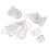 Roller Blind Fittings Kit, Roller Blinds Brackets with Beaded Chain, Curtain Roller Accessories for Windows Replacement 1