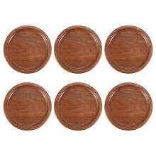6 Pack All Sealed Wooden Storage Lids Set,Wooden Lids for ,Kerr Jars,Food Grade Material,Airtight for Jars 72mm