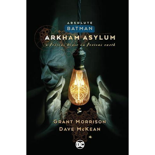Absolute Batman Arkham Asylum by Dave McKean Hardcover Book