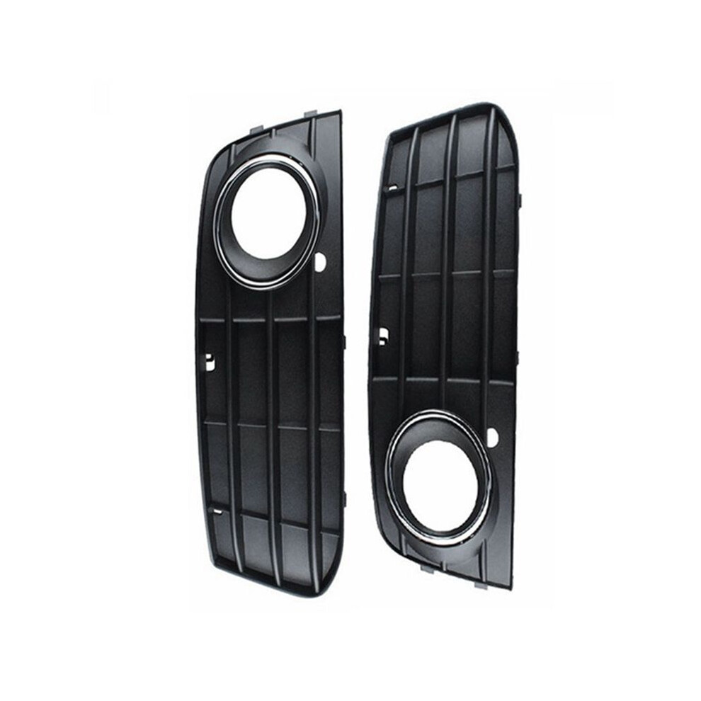1 Pair Car Bumper Ventilation Grille (Lh+Rh) For A4 B8 2007-2012 Fog Lamp Ventilation Grille 8K0807681 8K0807682 4711201445120