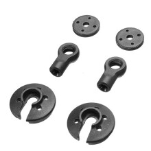 Amortiguador de PistóN de Cubierta de Soporte EA1029 para JLB Racing CHEETAH 11101 21101 J3 SPEED 1/10 RC Coche Accesorios de Piezas