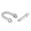 304 Edelstahlschraube Pin D Art Kettenfessel 4mm 4