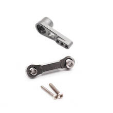 25T Servo Arm Horn Servo Pull Rod for A959 A959-B A949 A969 A979 RC Car Upgrade Parts Accessories,Grey