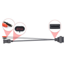 dla Alfa Lancia 3 Pin do 16 Pin OBDII OBD2 Adapter ZłąCza Kabel Samochodowy Obd dla 3Pin Kabel Diagnostyczny