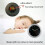 Washroom Kitchen Clock Clock Waterproof Bathroom Clock LCD Digital Display Clock Detector No Punching Clock Black 6
