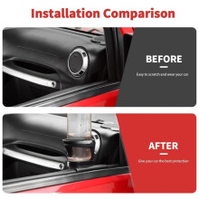 Front Door Side Water Cup Holder for JK JKU 2011-2017 Side Door Drink Cup Holder ,Right