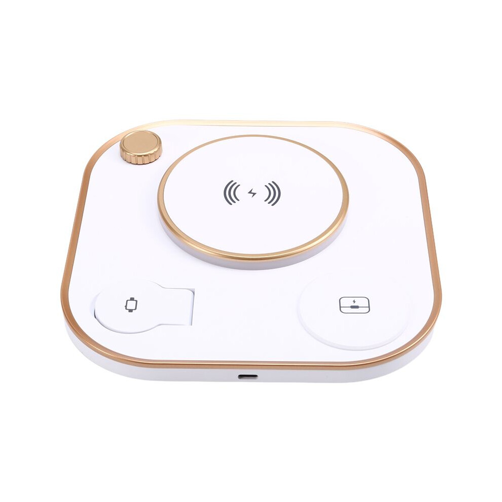 Multifunctional Foldable Mobile Magnetic Wireless Charger With Lamp Mobile Phone Watch Earphones 15W Desktop Charger,B 6031068228116