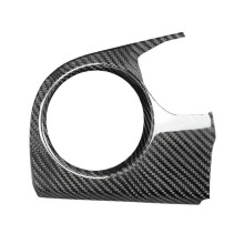 Driver'S Side Instrument Panel Air Vent Decorative Frame for Abarth 500 595 2012-2015 Interior Modification Black