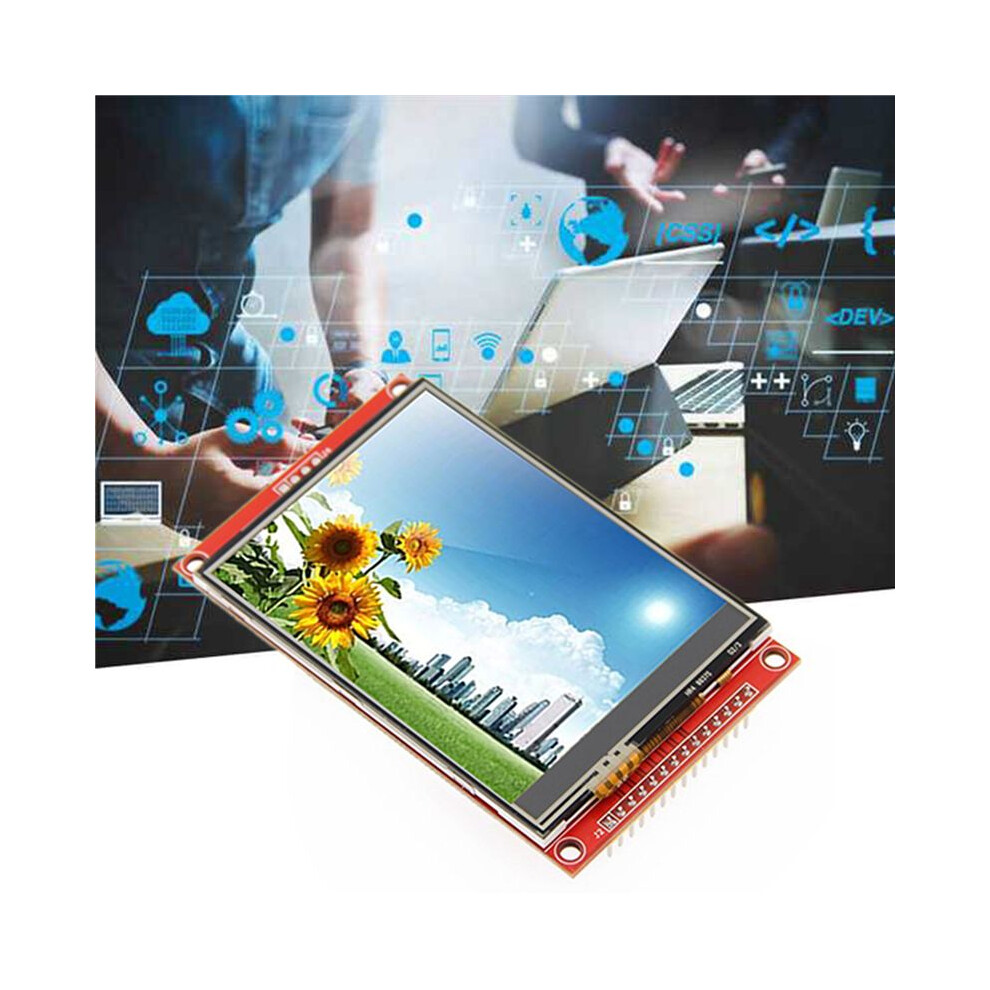 3.2 Inch SPI LCD Module RGB 65K Color 240X320 TFT Module ILI9341 Occupies At Least 4 IO 3.3V(with Touch MSP3218)