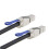 MinSAS Cable 4X SFF-8644 to SFF-8644 Cable Multilane Shielded Cage Cable Hard Disk Server Data Sync Transmission 1M 4