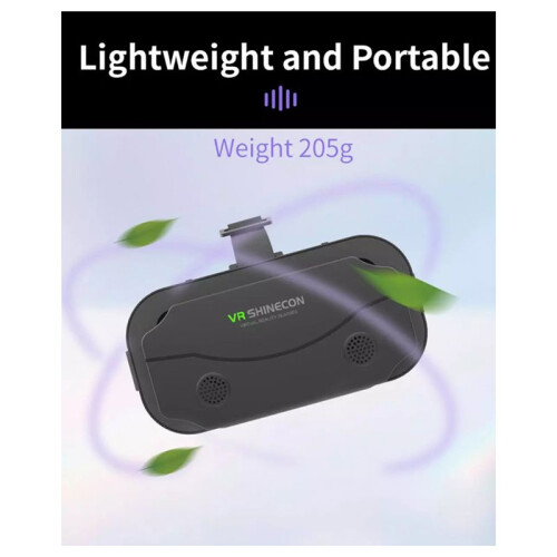 ÓCulos 3D VR Headset PortáTil Montado Na CabeçA AjustáVel para 4,7-7,0 Polegadas Android  Phones ÓCulos de Realidade Virtual 2