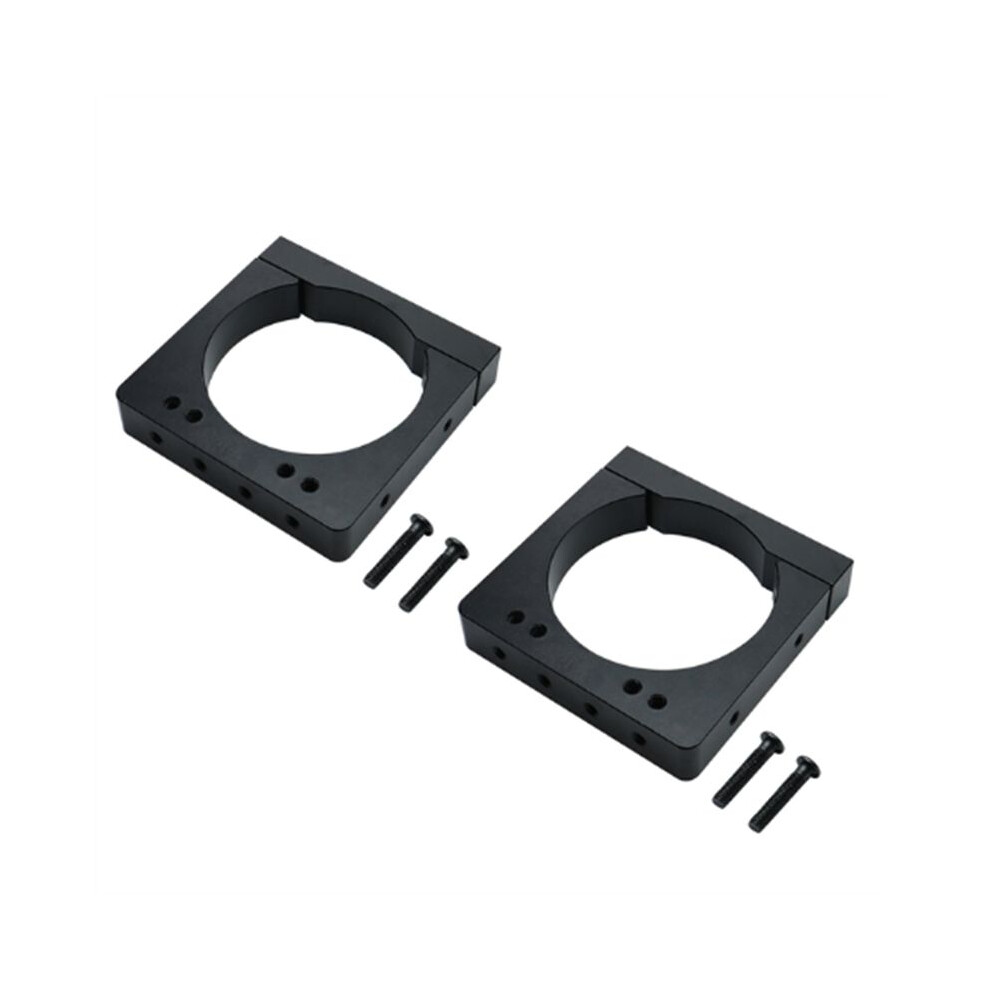 2 Pcs Cnc Engraving Machine Diameter 80Mm Spindle Motor Fixture Aluminum Support Mounting Base Bracket(80Mm) 6032963219117