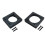 2 Pcs CNC Engraving Machine Diameter 80mm Spindle Motor Fixture Aluminum Support Mounting Base Bracket(80mm) 7