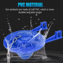 Toilet Flapper Replacement Kit,2 Pcs Upgrade PVC Material 2 Inch Universal Compatible with American Standard Toilet Tank