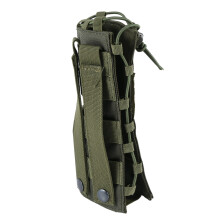 Tactics Bottle Holder Drinking Bottle Pouch Nylon Molle Water Bottle Holder Durable For Cycling Running Outdoor Sports - Green