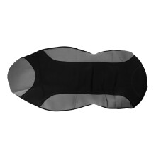 Car Universal Support High Back Bucket Cover Cover Cover Gray