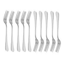 Garfos de Jantar, Conjunto de 10 Garfos de Jantar de Aço Inoxidável para Serviços Pesados