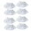 Microfiber Mop Cloth Compatible for  Steam Cleaner EasyFix SC 2, SC 3, SC 4, SC 5-8Pcs 1