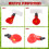 Chicken Drinking Cup 10 Pieces Automatic Drinker Drinker Red Plastic Duck Bird Quail  Hen Drinker Bowl 6