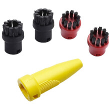 Ronde Borstel voor SC1 SC2 SC3 SC4 SC5 CTK10 SG4/4 Etc SC Serie Stoomreiniger Onderdelen Vervanging Nozzle