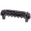 Pro 52.5mm Pigtail Style Adjustable Wraparound Bridge Tailpiece for  Style Electric Guitar, Black 1