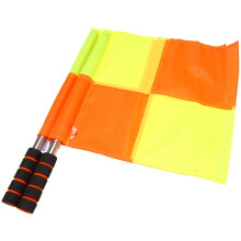 Bandeiras de áRbitro de Futebol com Bolsa de Transporte Juiz de Futebol Bandeirinha Sideline Fair  Sports Match Bandeiras Equipamento de áRbitro