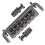Pro 52.5mm Pigtail Style Adjustable Wraparound Bridge Tailpiece for  Style Electric Guitar, Black 3